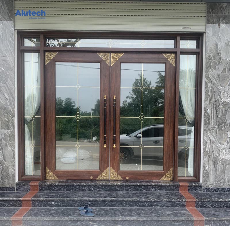 cửa nhôm hệ thủy lực