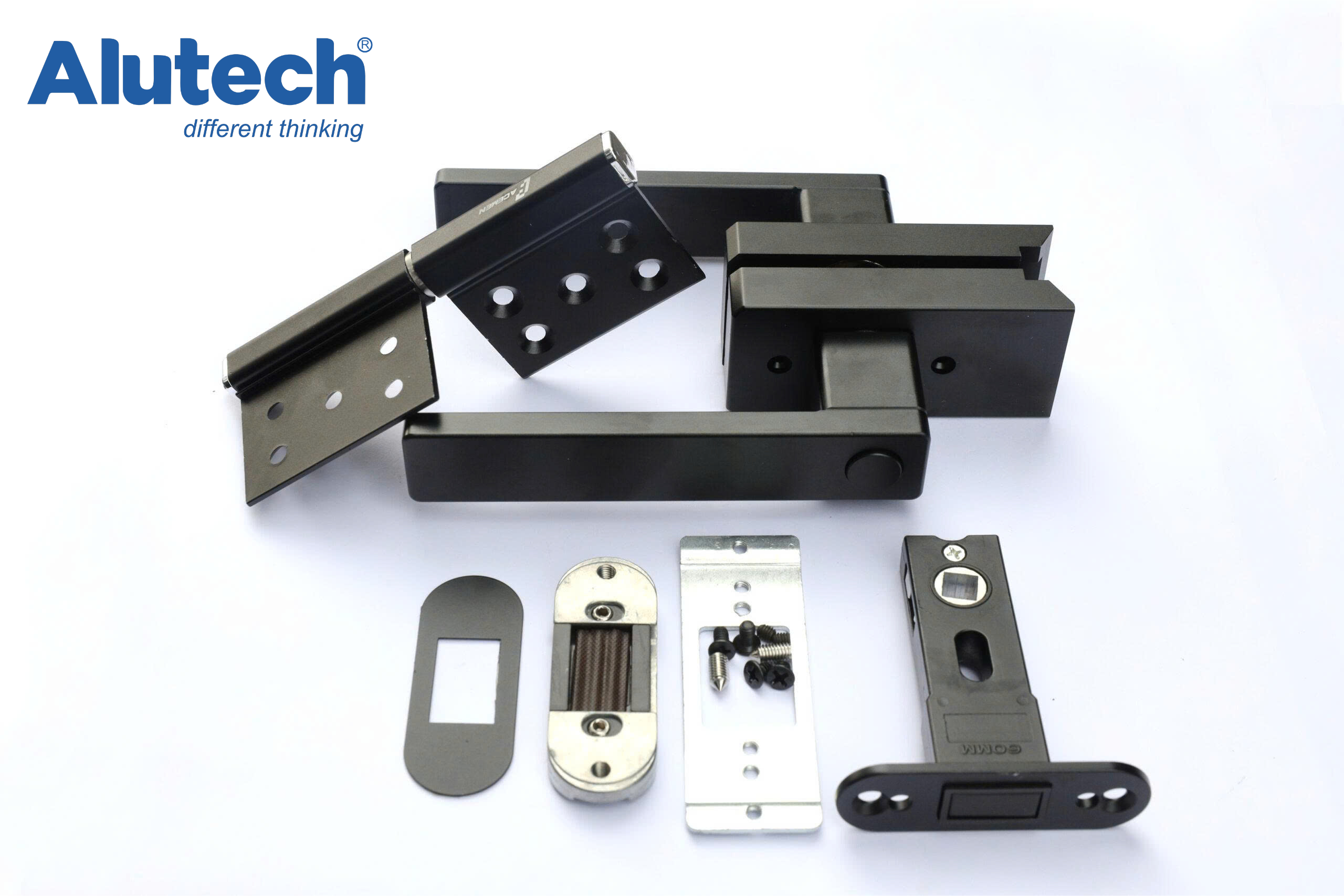 Cửa Slim mở quay đến thương hiệu Alutech