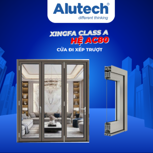 Mẫu cửa xingfa Class A hệ AC80